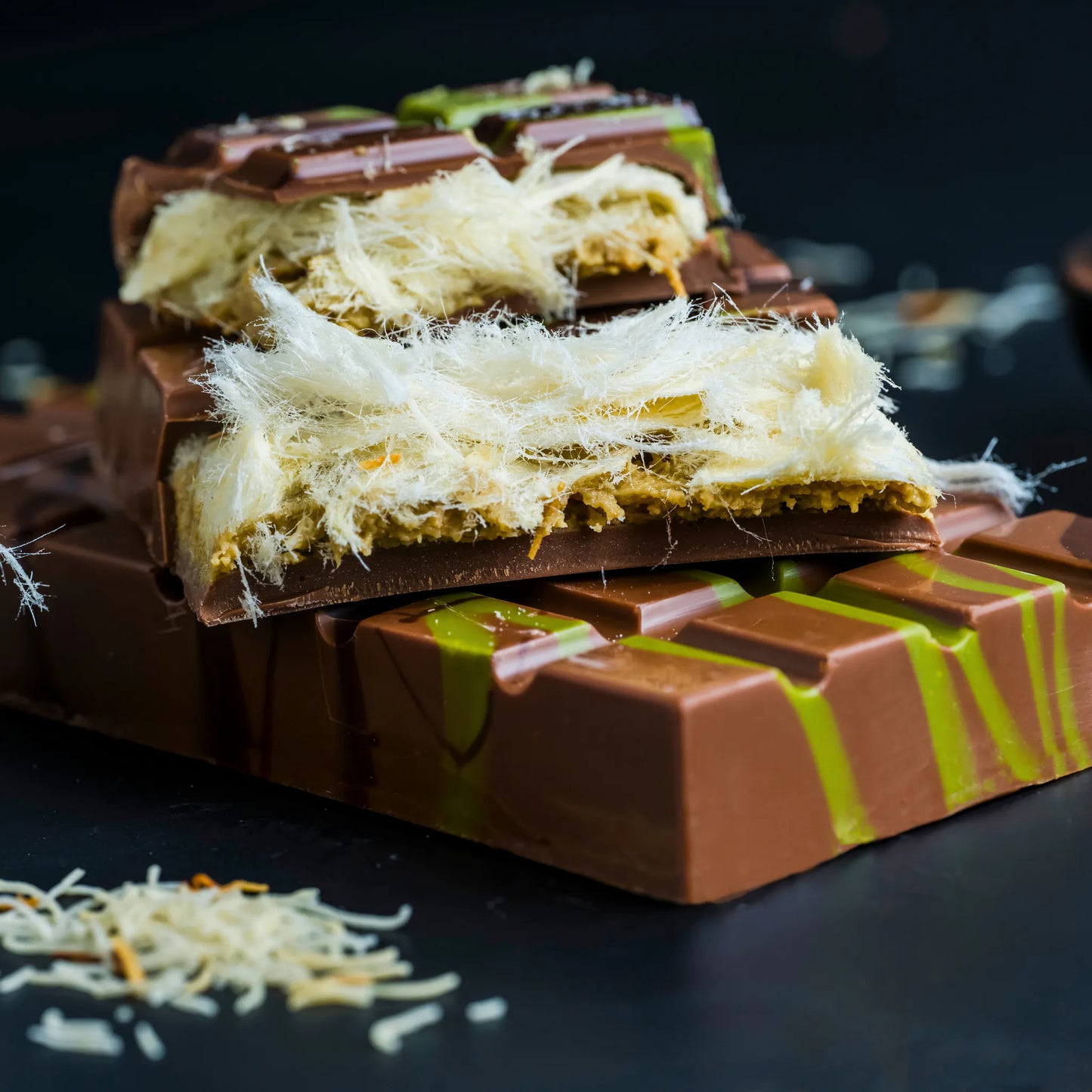 Batonul Pişmaniye Deluxe | Fistic & Păr de înger