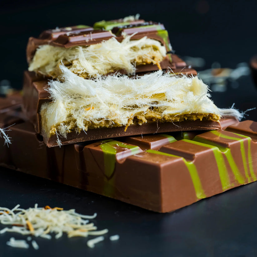 Batonul Pişmaniye Deluxe | Fistic & Păr de înger