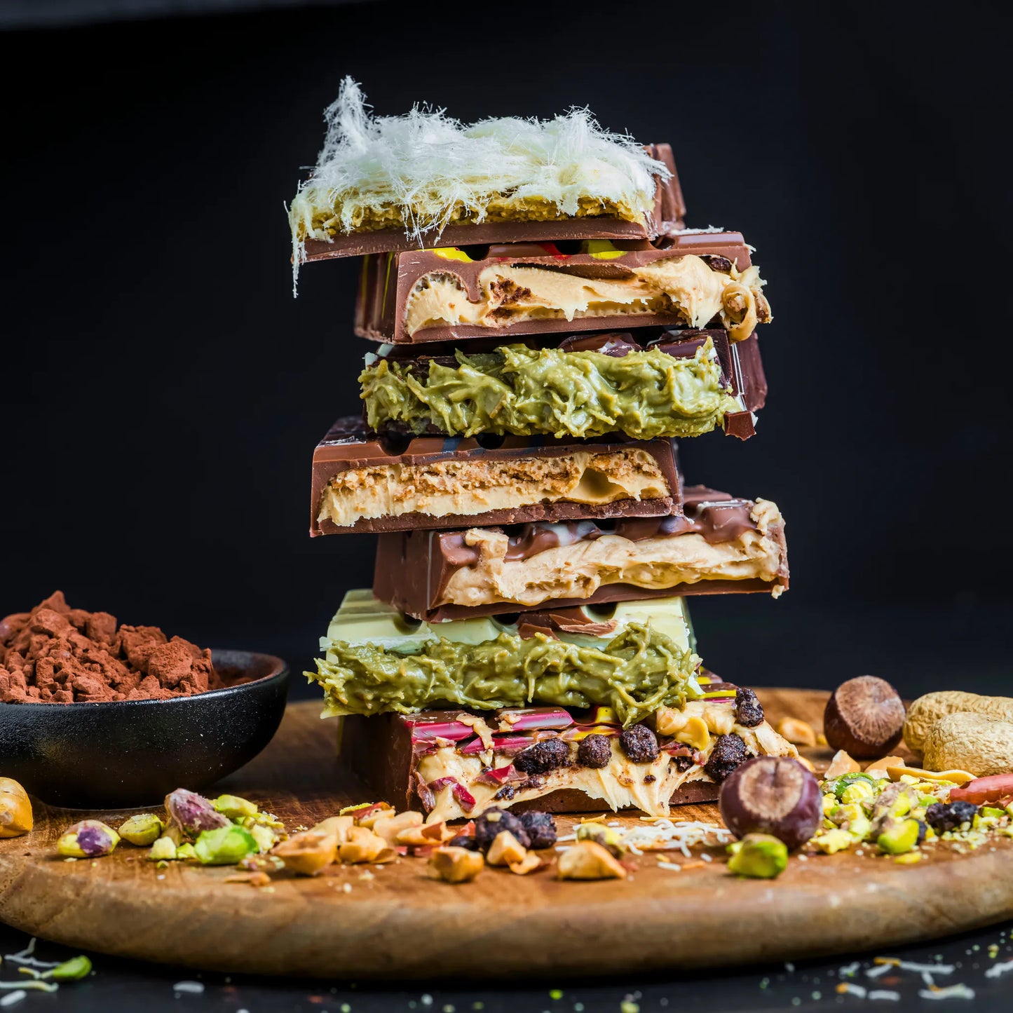 Batonul Pişmaniye Deluxe | Fistic & Păr de înger