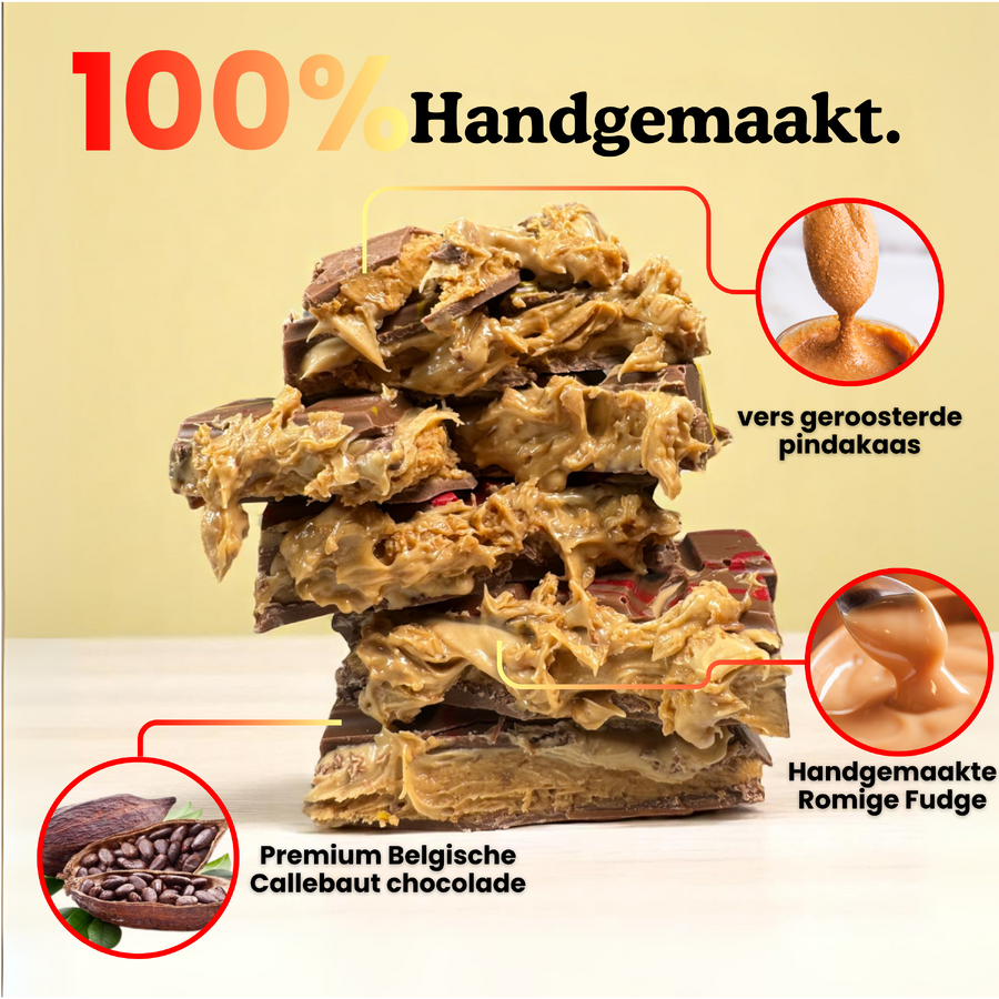 Baton Fudge cu Unt de Arahide